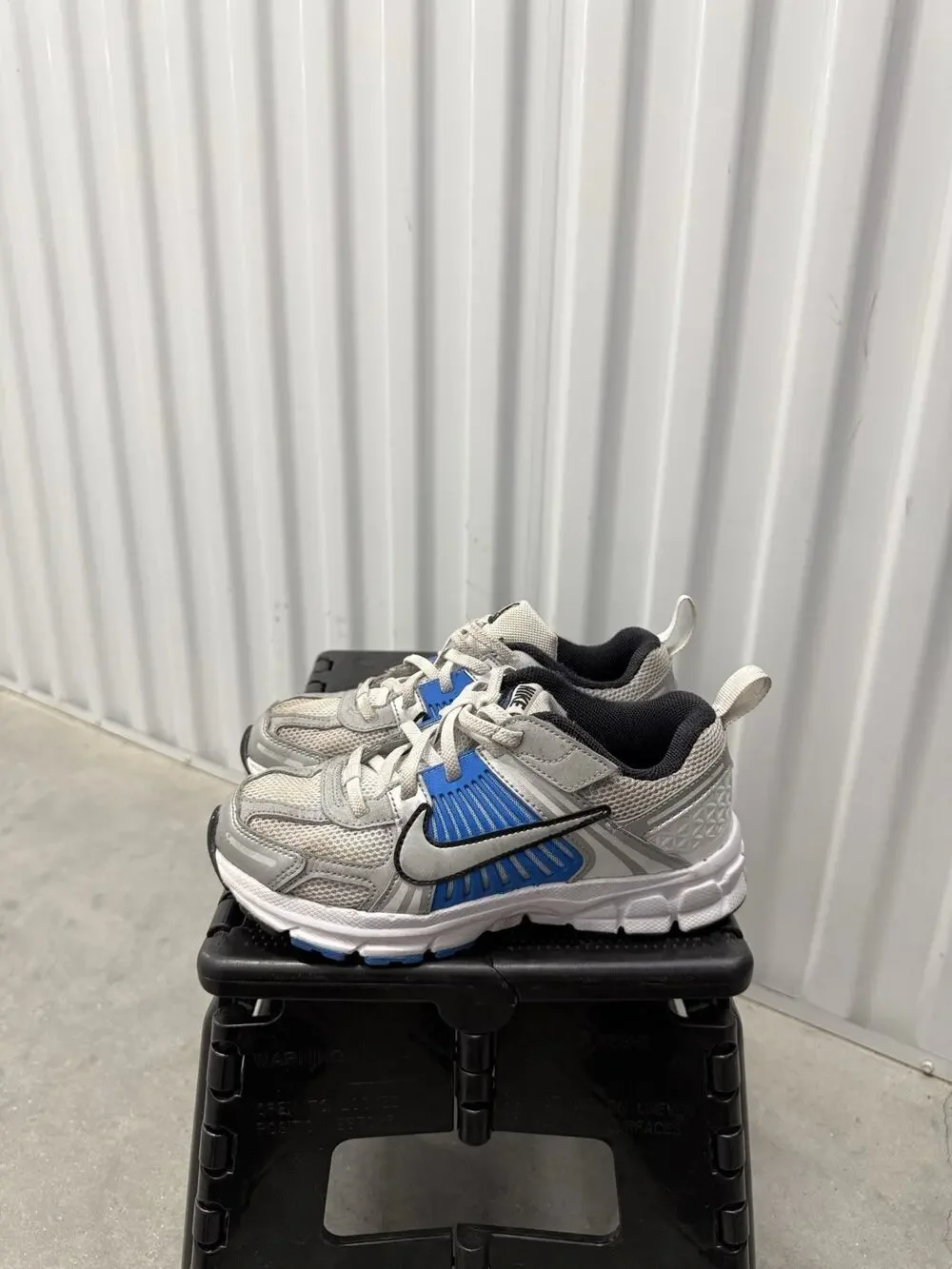 Nike Air Zoom Vomero 5 Light Photo Blue Metallic Silver White Light Size 2